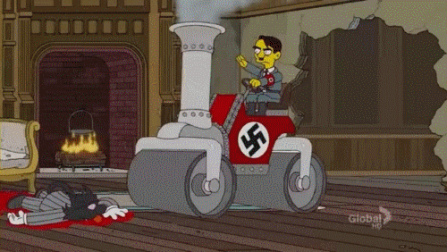 Adolf Hitler Simpsons Polvo