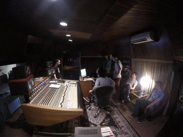 Grabación en los Estudios ION